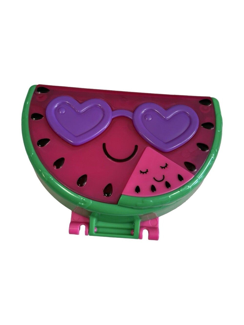 2021 Polly Pocket Watermelon Pool Party Compact Scented Playset - No Accessories
